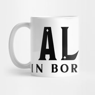 Alice in borderland title black Mug